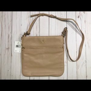 Kate Spade NWT tan Cobble Hill Crossbody